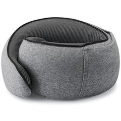 MIAGLACE Travel Pillow with Hood (Dark Gray) – for Airplane Dark Gray,