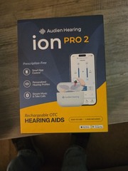 Audien ion Pro 2 Rechargable OTC Hearing Aids Comfort Design