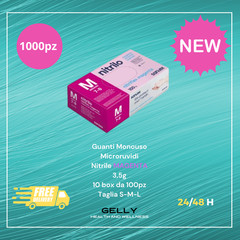1000 Piece Heavy Duty MAGENTA Disposable Nitrile Gloves | XS-S-M-L-XL
