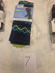 Zensah Tech+ PLUS ARGYLE Compression Socks Pick Size & Color