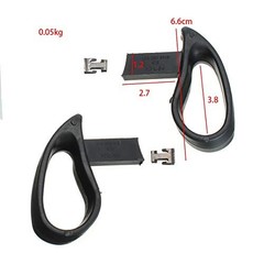 1 Pair Black Car Seat Lift Tilt Release Handle Left & Right For VW /MK4