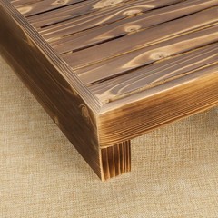 Urforestic Solid Wood Indoor/Outdoor 3 1/2 High Riser Step – Non-Slip All