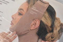 CURVEEZ Compression Strap L-XL Brown Adjustable Slimming Nylon Elastane