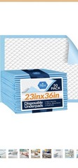 NEW Med Pride Disposable Underpads Large 23 X 36 Ultra Absorbent Pack Of 50 Pads