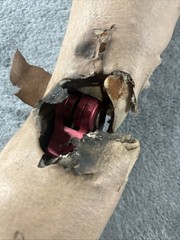 Vintage Left Above Knee Prosthetic Leg Please Read