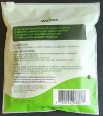 Wellnee Knee Brace For All Day Knee Discomfort Relief. One Size Fits All