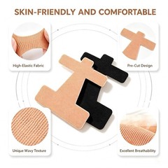 50 PCS Bunion Corrector Kinesiology Tape – Breathable, Latex-Free Toe Support St