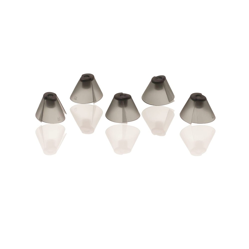 GN Resound Sure Fit Hearing Aid Standard Receiver Tulip Domes Dark Gray Split