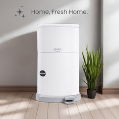 Akord Slim Adult Diaper Disposal System 7 Gallon Odor Locking Double-Sealed A…