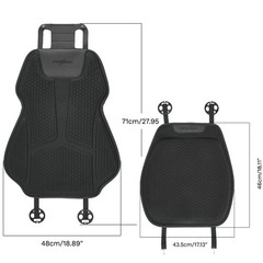 Car Seat Protector Cover Seat Protection Mat Lumbar Support Cushion Pillow Gel