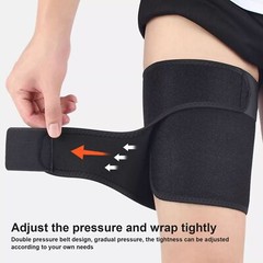 Leg Brace Compression Support Hip Sciatica Nerve Pain Relief Thigh Hamstring Gym