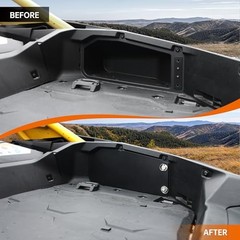 Bed Side Doors Panels Compatible with 2024+ Can-Am Maverick R X RS | Aluminum,