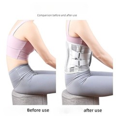 Adjustable Lower Back Brace Lumbar Support Waist Belt For Men Women Pain Relief