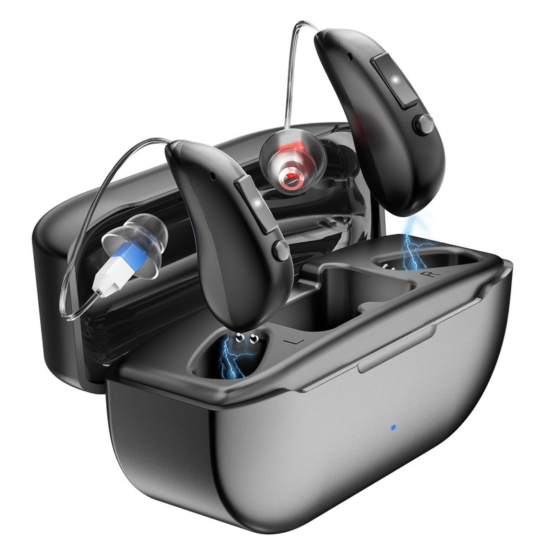 Wlu Hearing Aids Rechargeable Hearing Aids For Seniors Moderate Hearing Loss
