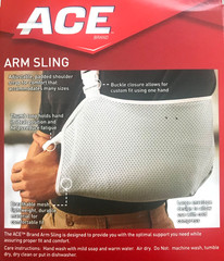 ACE Arm Sling Adjustable Padded Shoulder Strap Breathable Mesh (Pack of 3) New