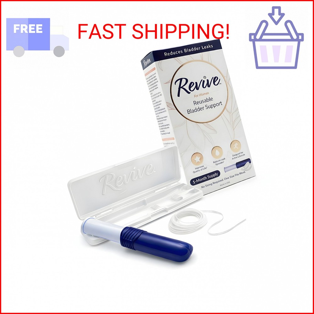Revive Bladder Support Pessary for Women | Reusable Vaginal Device for Stress In