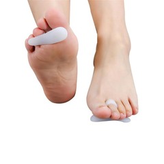 12x silicone gel toe spreaders, hammer toe pads, hallux valgus correction pads