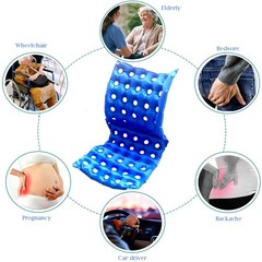 MENURSY Bedridden Inflatable Seat Cushion Anti-Bedsore Wheelchair Air Seat Pa…
