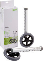 Mckesson Universal Walker Wheels, Adjustable, 5 in Caster Wheels, 1 Pair