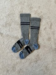 New NWOT 1 pair Bombas Everyday Compression Socks Calf 15-20mm Small Gray