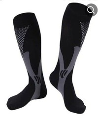 Compression Socks XL, XXL, Tube Socks Womens Mens Knee High