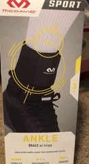 McDavid Sport Ankle Brace – Black – Large