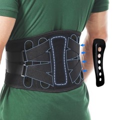 Back Brace for Lower Back Pain Men Women, Adjustable M (Waist: 30-37 Inch)