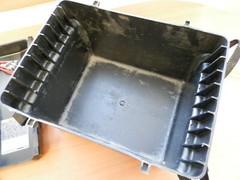 Invacare Storm Torque SP 3G power wheelchair battery box for 55ah 22nf batteries