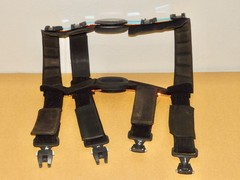 Breg Z13 Right Knee Brace w/Extra Pads/Straps & Carry Bag – Size Medium