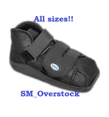 DARCO APB All-Purpose Boot Closed Toe Post-Op Medical Shoe Black ALL SIZES New