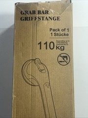 New Shower Grab Bar 16 Inch, Suction Cup Bathroom Safety Damaged Box