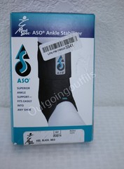 Med Spec ASO Ankle Stabilizer (Medium, Black) – Ankle Brace for Sprained Ankle