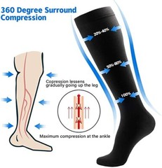 Compression Socks Hose Good Leg Support Stockings Leg Support Orthopedic Sport