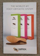Aetrex Men’s L705 Speed Lynco Orthotics w Metatarsal Support Med/High Arch SZ 10