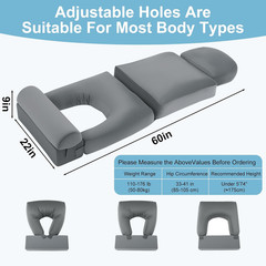 BBL Pillow After Surgery, Adjustable BBL Recovery Seat Cushion | Adjustable