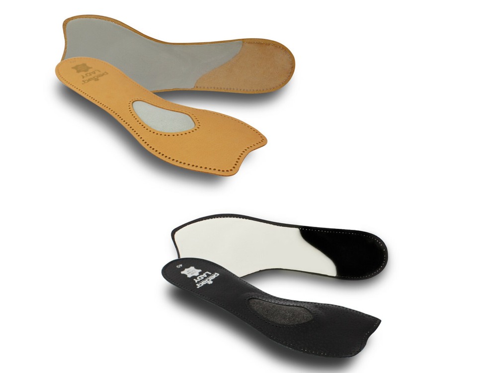 Pedag Lady 121 leather orthotic insole, prevents forefoot and metatarsal pain