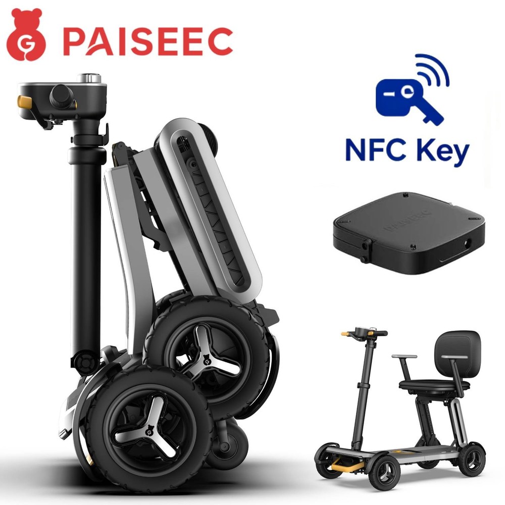 [PLUS] 32Lb Ultra Lightweight Fold & Travel Motorized Electric Mobility Scooter