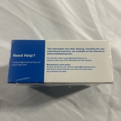 Oricle Hearing Aid 2.0 Battery New In Box See Description