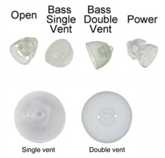1 Pack Oticon miniFit 12mm Power Domes For Hearing Aids. 10 Domes Total.