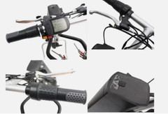 12 Inch Wheelchair Handcycle Attachment Electric Tractor 250W 8AH-17.5AH