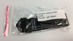 Fastomy Non-Slip SMALL Black Ostomy Belt FITS 24″-28″ for Convatec & Hollister