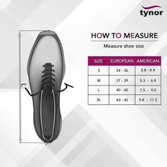 Tynor Ankle Left Foot Drop Splint Brace Effective Foot – Medium – 23.7 to 25cm
