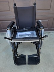 New Ki Mobility Catalyst Cat 5 16”X16″ Folding Wheelchair 16″ X 16″
