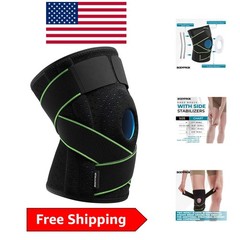 Breathable Knee Support Brace with Patella Gel Pads & Stabilizers – Small/Medium