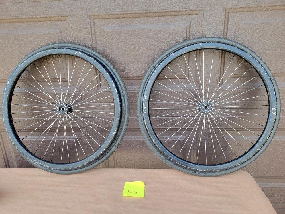 24″ Wheelchair Wheels W/ The Natural Fit Lt For Quickie Tilite Ki Mobility Rims
