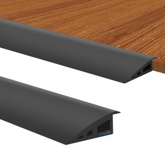 3.3 Ft Rubber Threshold Transition Strip Ramp – Edge Reducer for Doorways, Floor
