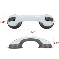 Bath Safety Handle Suction Cup Handrail Grab Bathroom Grip Tub Shower Bar Rail