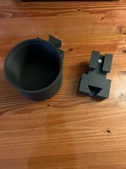 BIG Cup Holder For Quantum Power Chairs Fits Q6 Edge 1/2/3, Stretto, HD Others