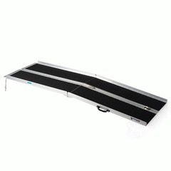Titan Ramps 7′ Multi-Fold Aluminum Wheelchair Ramp – 600 lb. Capacity free ship