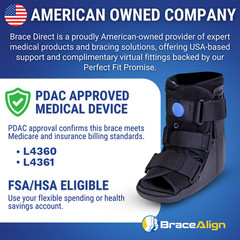 Short Air Walker Cam Fracture Boot – Ankle & Foot Fracture, Sprains, Injury